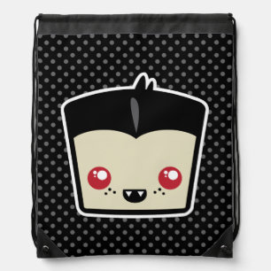 Kawaii Dracula Drawstring Bag