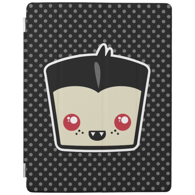 Kawaii Dracula iPad Case (Front)