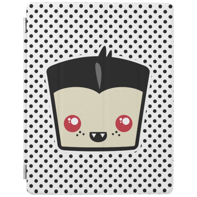 Kawaii Dracula iPad Case (Front)