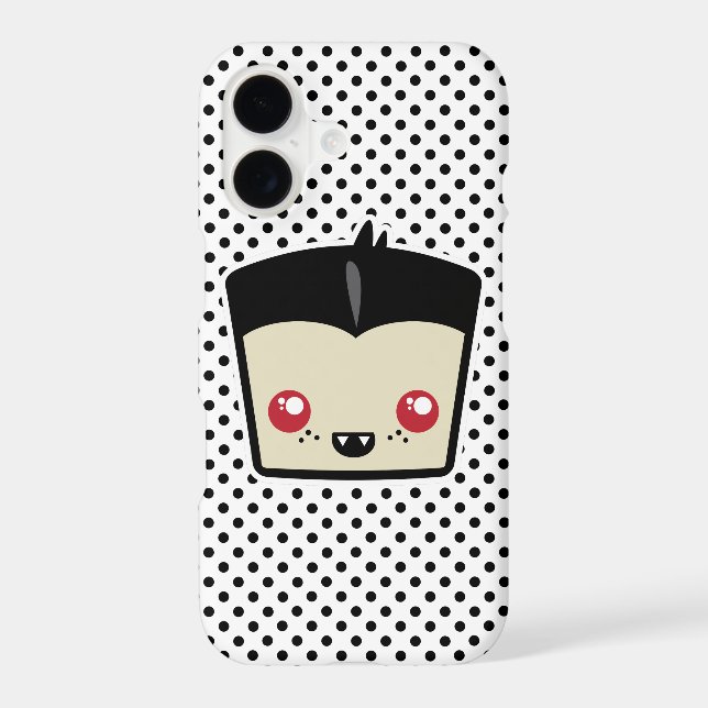 Kawaii Dracula iPhone Case (Back)