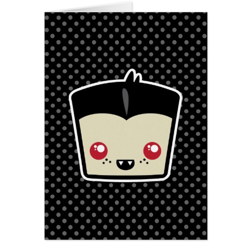 Kawaii Dracula Note Card