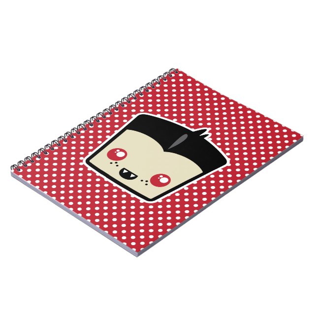 Kawaii Dracula Notebook (Left Side)