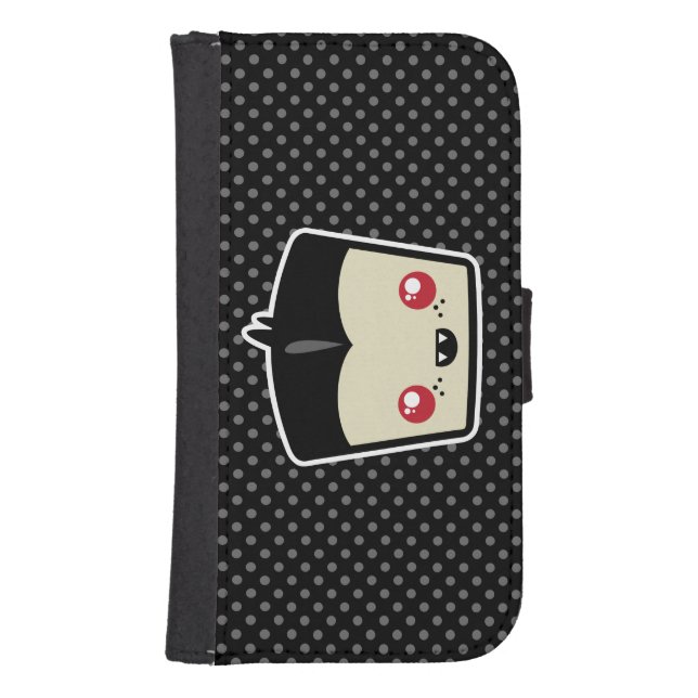 Kawaii Dracula Samsung Wallet Case (Front)