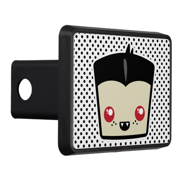 Kawaii Dracula Trailer Hitch Cover (Right)