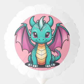 kawaii dragon balloon