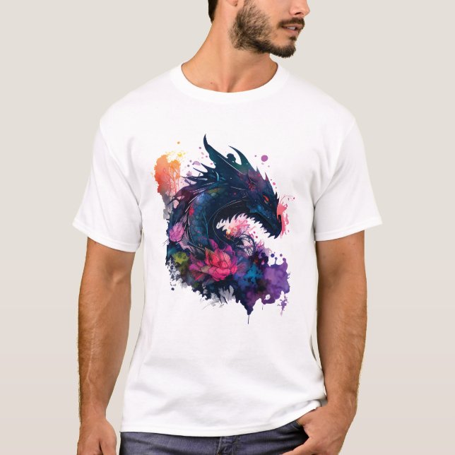 Kawaii Dragon Beast Mode T-Shirt (Front)