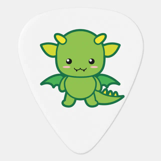 Kawaii Dragon Guitar Pick | ZazzleKawaii Dragon Guitar Pick | Zazzle  