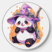 Kawaii Druid Panda Wireless Charger (Front)