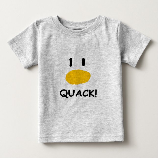 kawaii duck baby T-Shirt (Front)