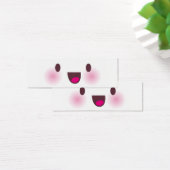 Kawaii face bookmark (Desk)