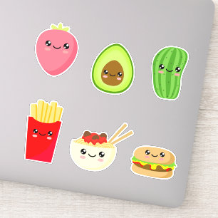 Kawaii food 01 sticker