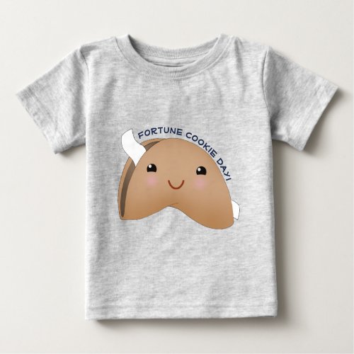 Kawaii Fortune Cookie Day Baby T_Shirt