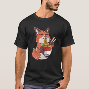 Kawaii Fox Japanese Manga Funny Gift Idea T-Shirt