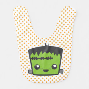Kawaii Frankenstein Baby Bib