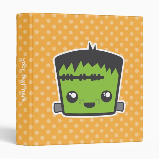 Kawaii Frankenstein Binder (Front/Spine)