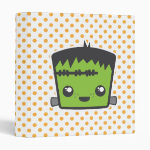 Kawaii Frankenstein Binder