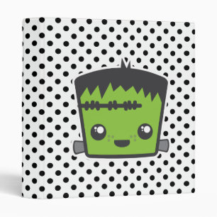 Kawaii Frankenstein Binder