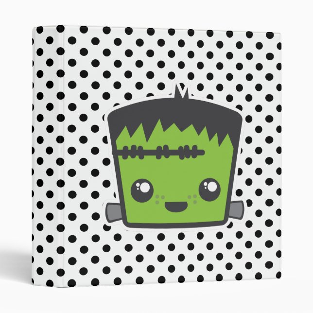 Kawaii Frankenstein Binder (Front/Spine)