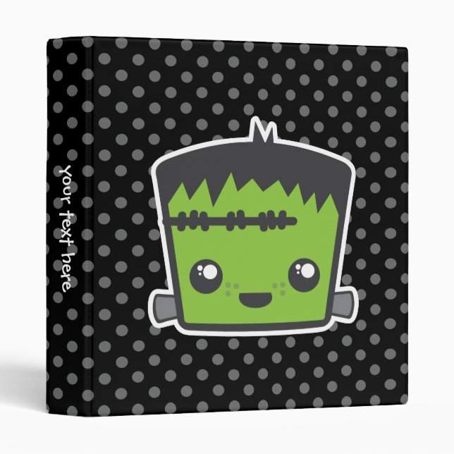 Kawaii Frankenstein Binder (Front/Spine)