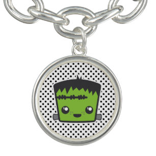 Kawaii Frankenstein Bracelet and Charm