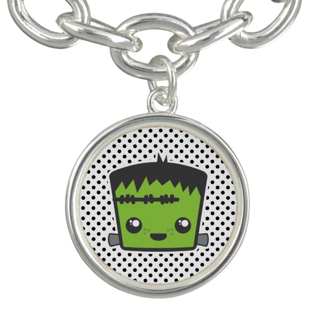 Kawaii Frankenstein Bracelet and Charm (Design)