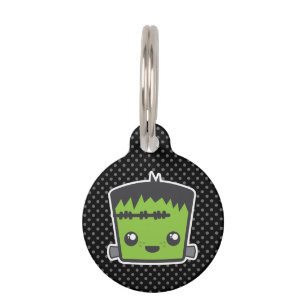 Kawaii Frankenstein Dog Tag