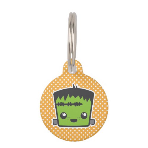 Kawaii Frankenstein Dog Tag