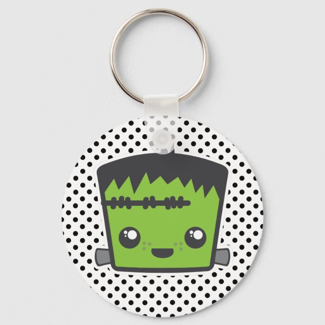 Kawaii Frankenstein Keychain (Front)