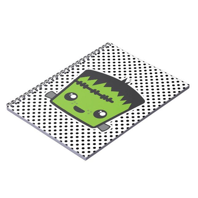 Kawaii Frankenstein Notebook (Left Side)