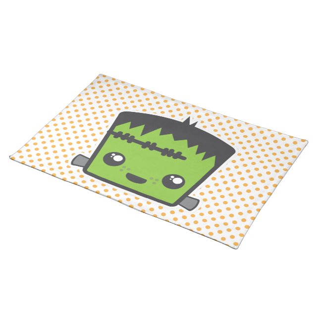 Kawaii Frankenstein Placemat (On Table)