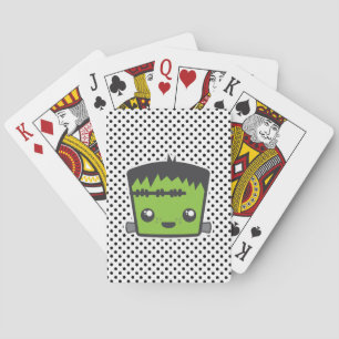 Kawaii Frankenstein Playing Cards