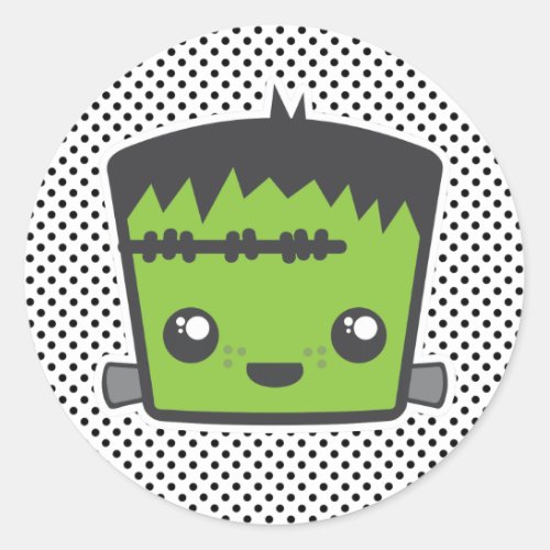 Kawaii Frankenstein Stickers