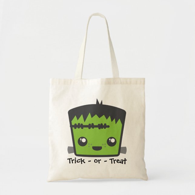 Kawaii Frankenstein Tote Bag (Front)