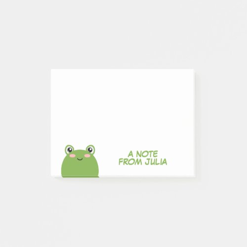 Kawaii Frog Post_it Notes