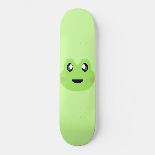 KAWAII FROG SWEET FRIEND SKATEBOARD DECK (Front)