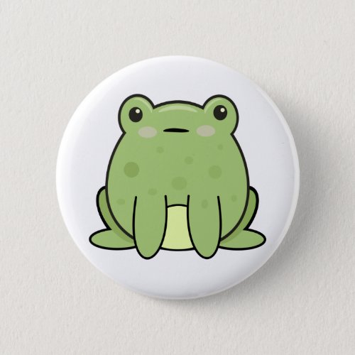 Kawaii Frog Toad  Button