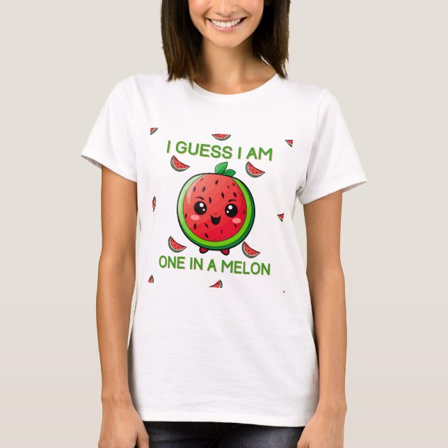 Kawaii fruit T-Shirt Design (Front)