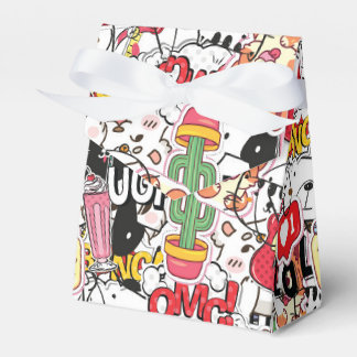 kawaii funny pet design - cute animal lover favor boxes