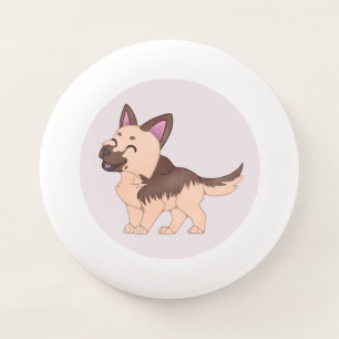 Kawaii German Shepherd Dog Wham-O Frisbee