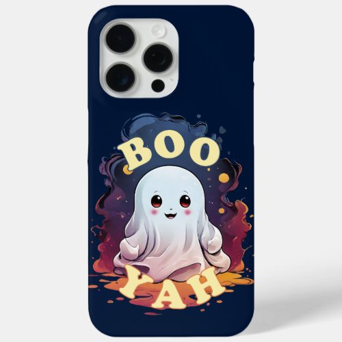 Kawaii Ghost Booyah iPhone 15 Pro Max Case