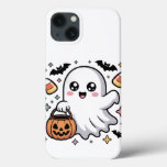 Kawaii Ghost Halloween Design &#128123;✨&#127875; iPhone 13 Case
