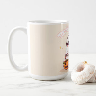 Kawaii Ghost Halloween Gift Coffee Mug