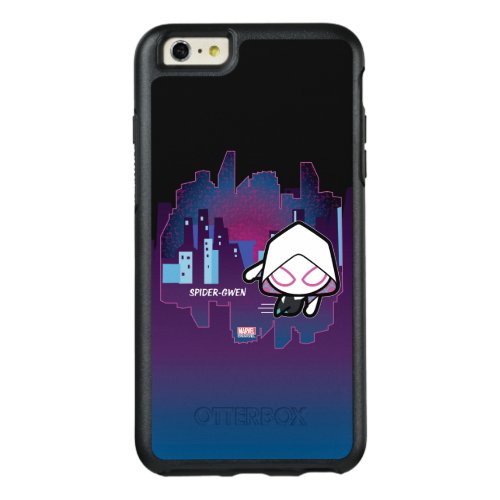 Kawaii Ghost_Spider City Skyline OtterBox iPhone 66s Plus Case