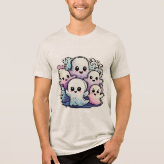 Kawaii Ghost Squad Tri-Blend Shirt