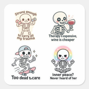 Kawaii Ghost Sticker Sheet Halloween Sticker Set