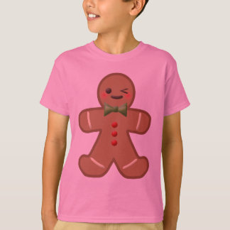 Kawaii Gingerbread Man T-Shirt