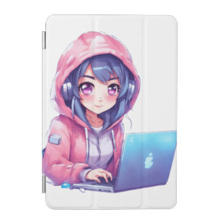 Kawaii Girl iPad Mini Cover