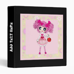 Kawaii Girl PinkyP so sweet Binder