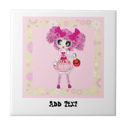 Kawaii Girl PinkyP Sweet Loli Tile