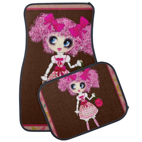 Kawaii Girl PinkyP Sweet Lolita so cute Car Floor Mat